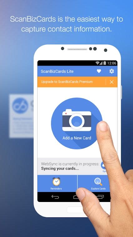 best business card scanner apps - best android business card scanner.